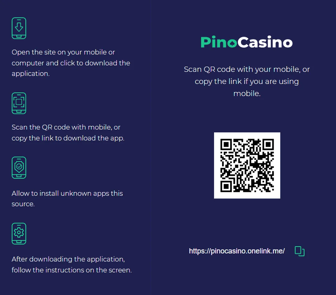 Pinocasino App Android